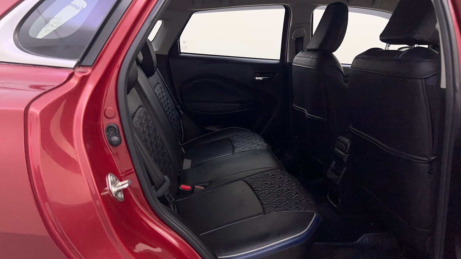 Used 2024 Maruti Suzuki Baleno Zeta AGS Petrol Automatic interior RIGHT SIDE REAR DOOR CABIN VIEW