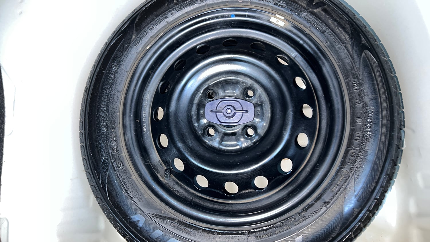 Used 2021 Maruti Suzuki Wagon R 1.0 VXi 1.0 AMT Petrol Automatic tyres SPARE TYRE VIEW