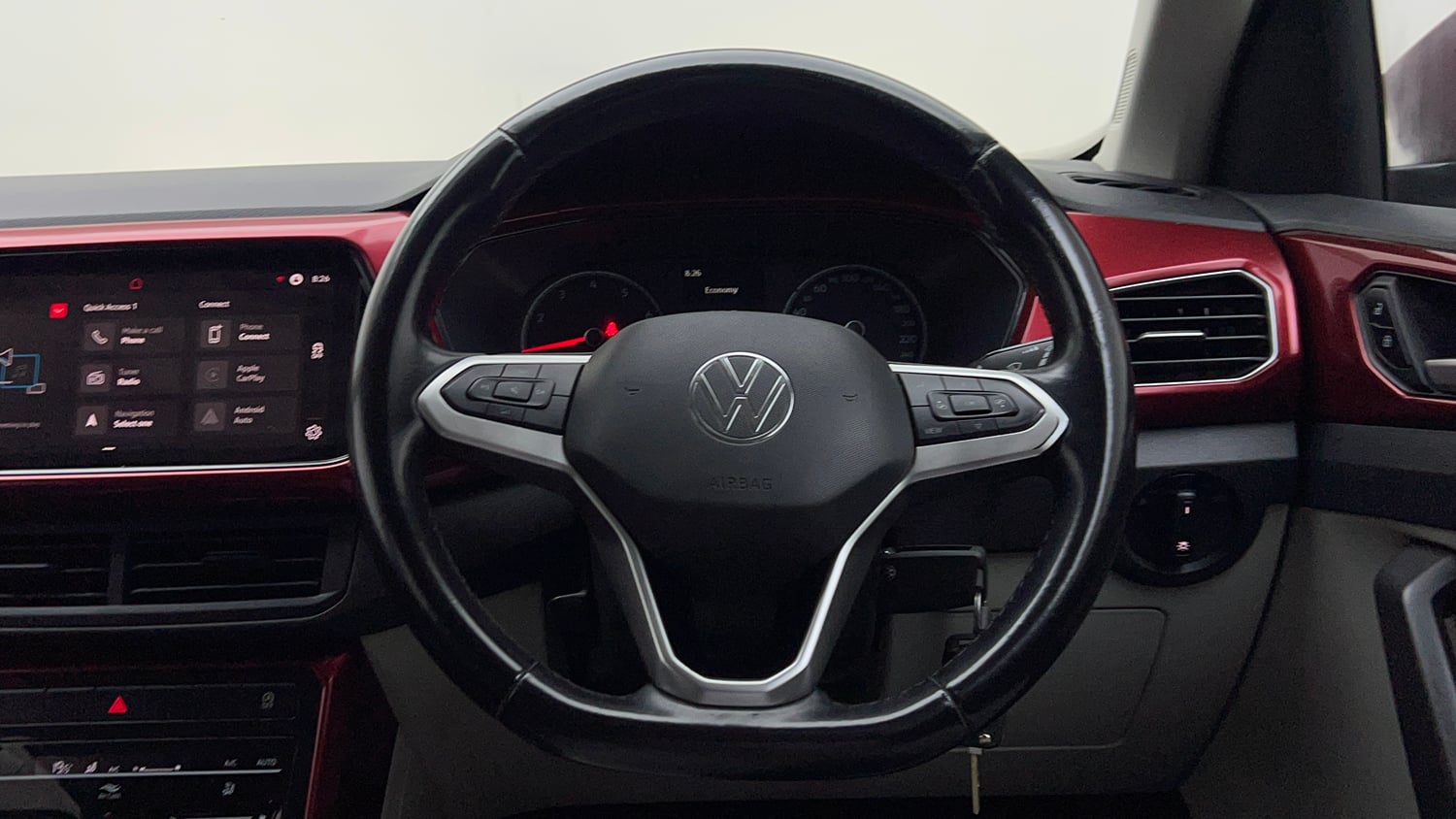 Used 2023 Volkswagen Taigun GT 1.5 TSI MT Petrol Manual interior STEERING VIEW
