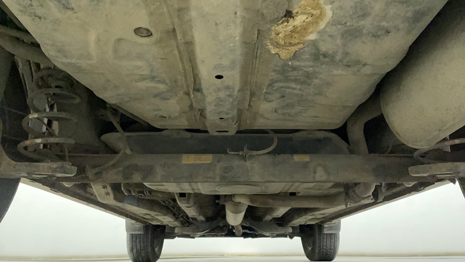 Used 2017 Tata Nexon XZ Plus Diesel Diesel Manual extra REAR UNDERBODY VIEW (TAKEN FROM REAR)