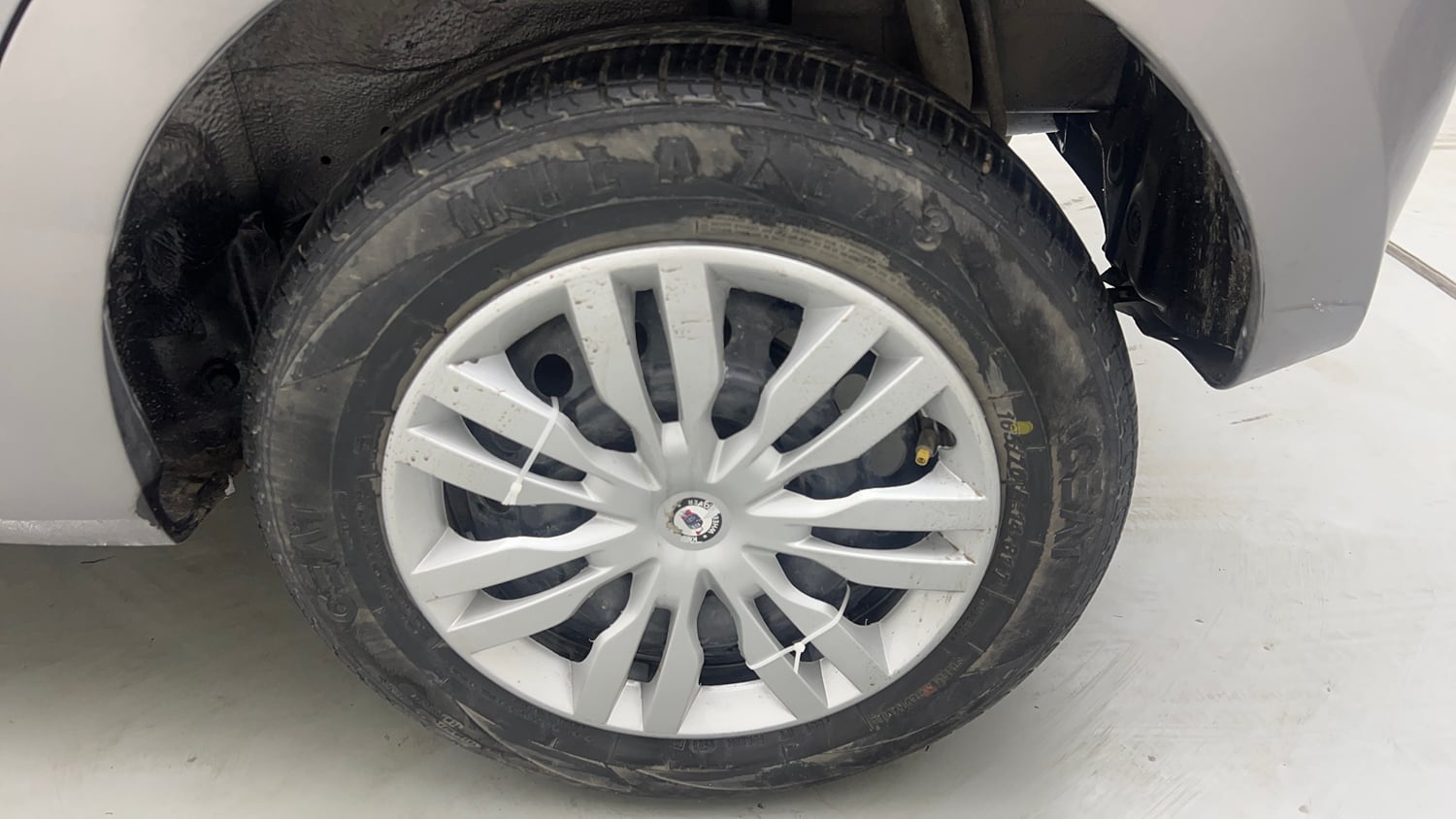 Used 2016 Maruti Suzuki Celerio VXi CNG Cng Manual tyres LEFT REAR TYRE RIM VIEW