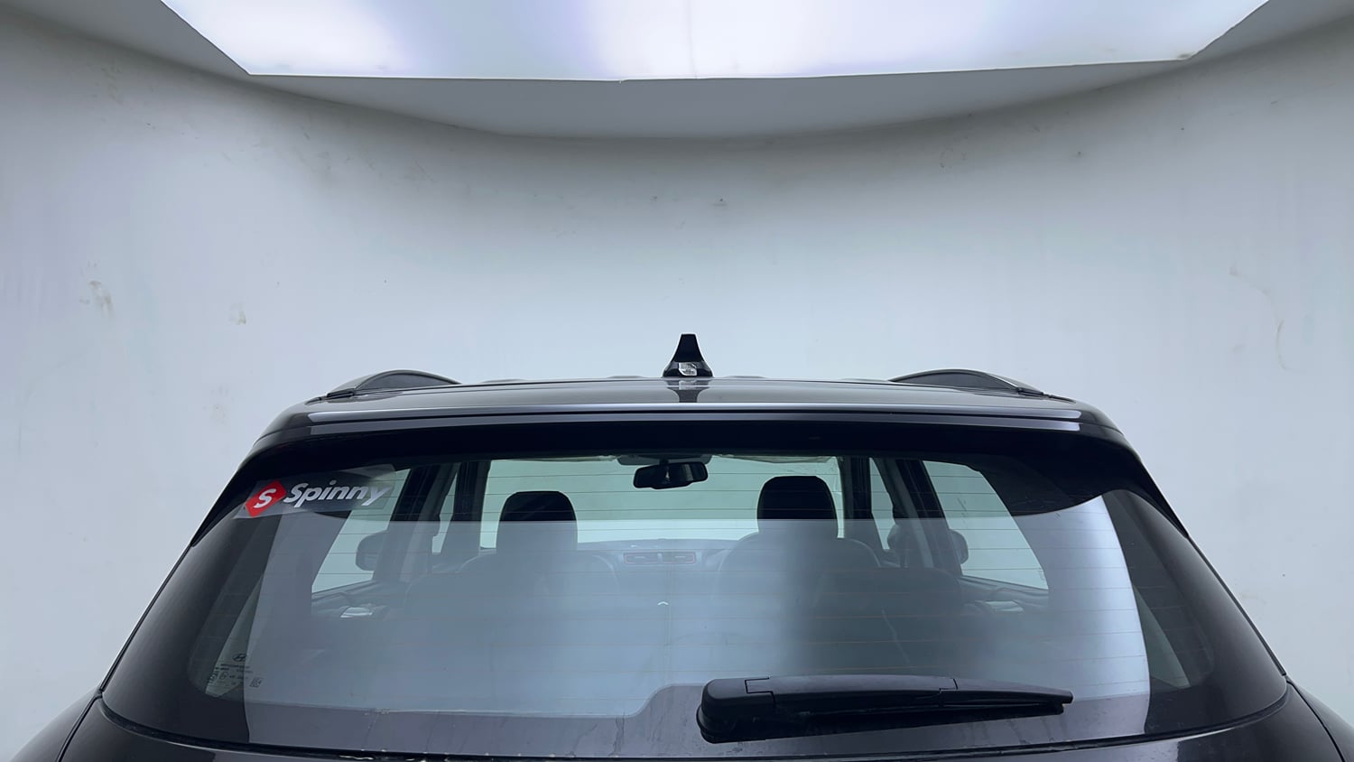 Used 2021 Hyundai Creta SX (O) 1.4 Turbo 7 DCT Petrol Automatic exterior BACK WINDSHIELD VIEW