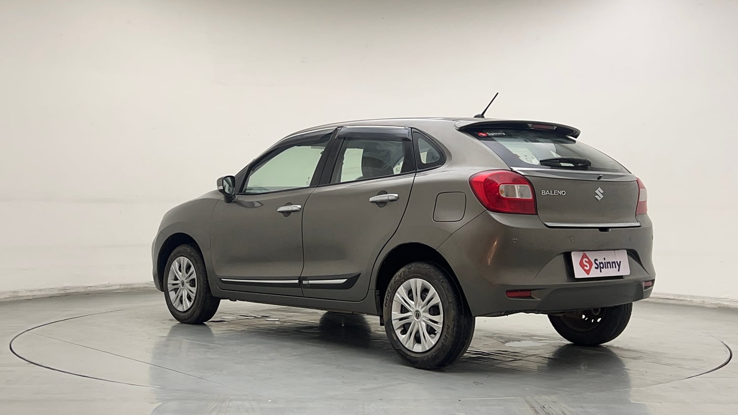 Used 2019 Maruti Suzuki Baleno Delta Petrol Manual exterior LEFT REAR CORNER VIEW