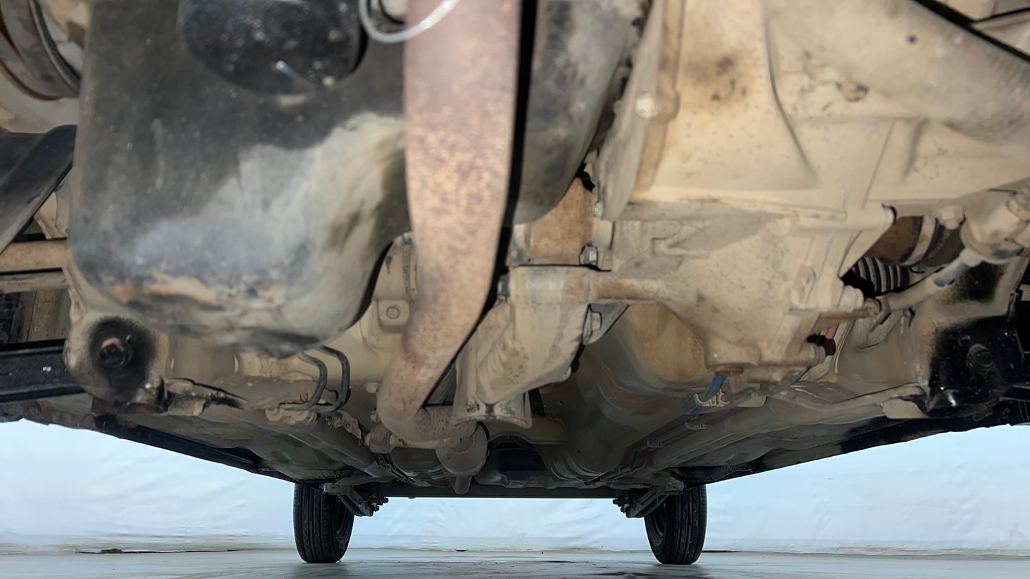 Used 2019 Maruti Suzuki Alto 800 VXi Petrol Manual extra FRONT LEFT UNDERBODY VIEW