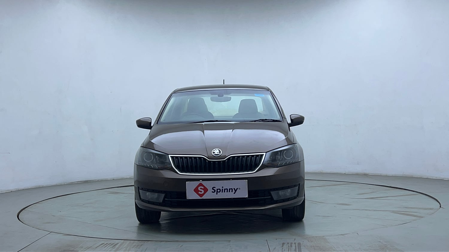 Used 2021 Skoda Rapid Style AT Petrol Automatic exterior FRONT VIEW