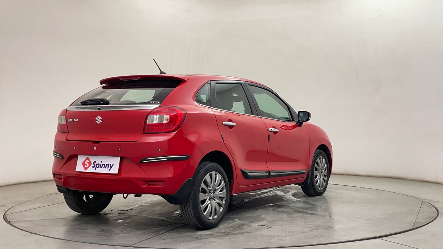 Used 2017 Maruti Suzuki Baleno Zeta 1.2 AT Petrol Automatic exterior RIGHT REAR CORNER VIEW