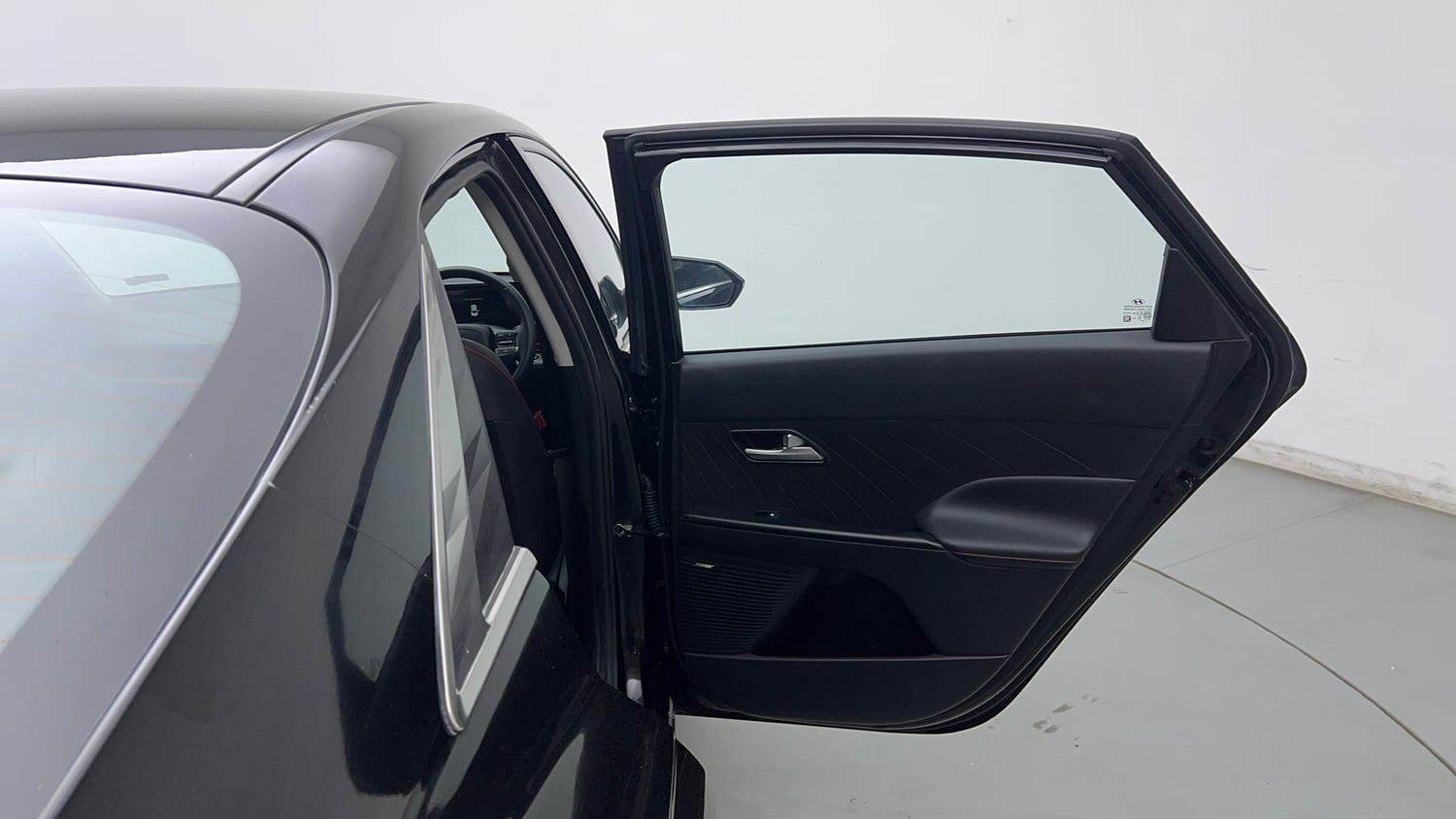 Used 2024 Hyundai Verna SX (O) 1.5 Turbo Petrol DCT Petrol Automatic interior RIGHT REAR DOOR OPEN VIEW