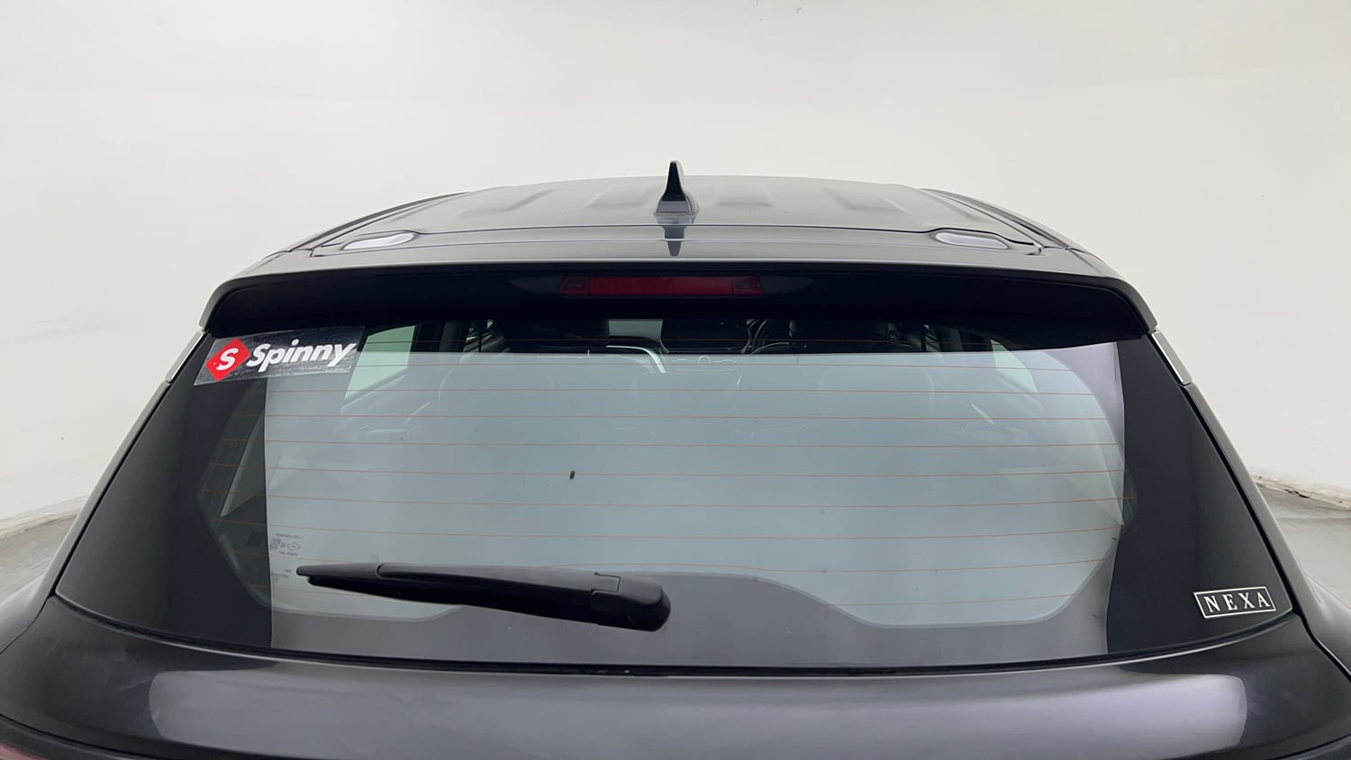 Used 2023 Maruti Suzuki Grand Vitara Zeta Smart Hybrid AT Petrol Automatic exterior BACK WINDSHIELD VIEW
