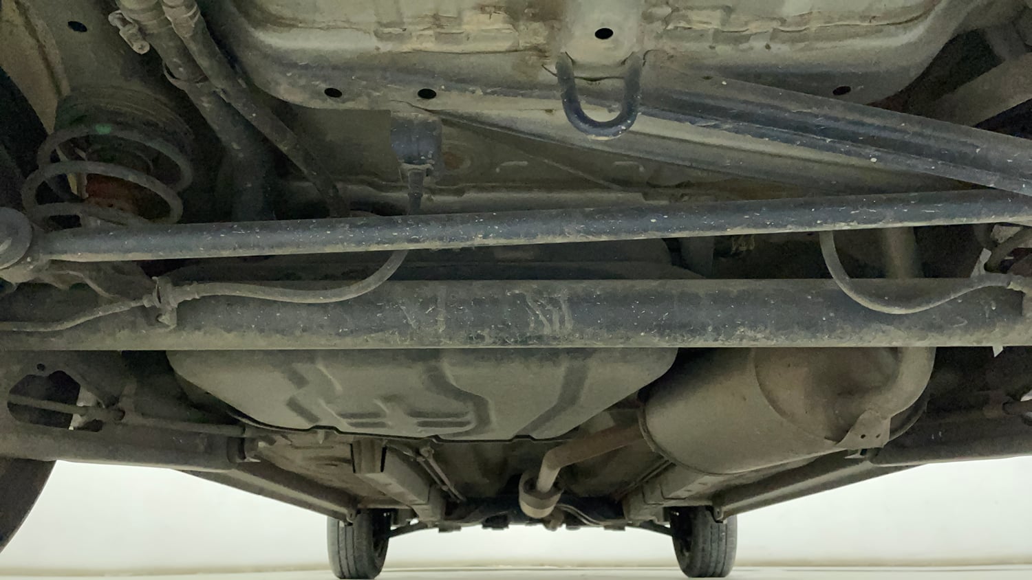 Used 2019 Maruti Suzuki Wagon R VXI Petrol Manual extra REAR UNDERBODY VIEW (TAKEN FROM REAR)