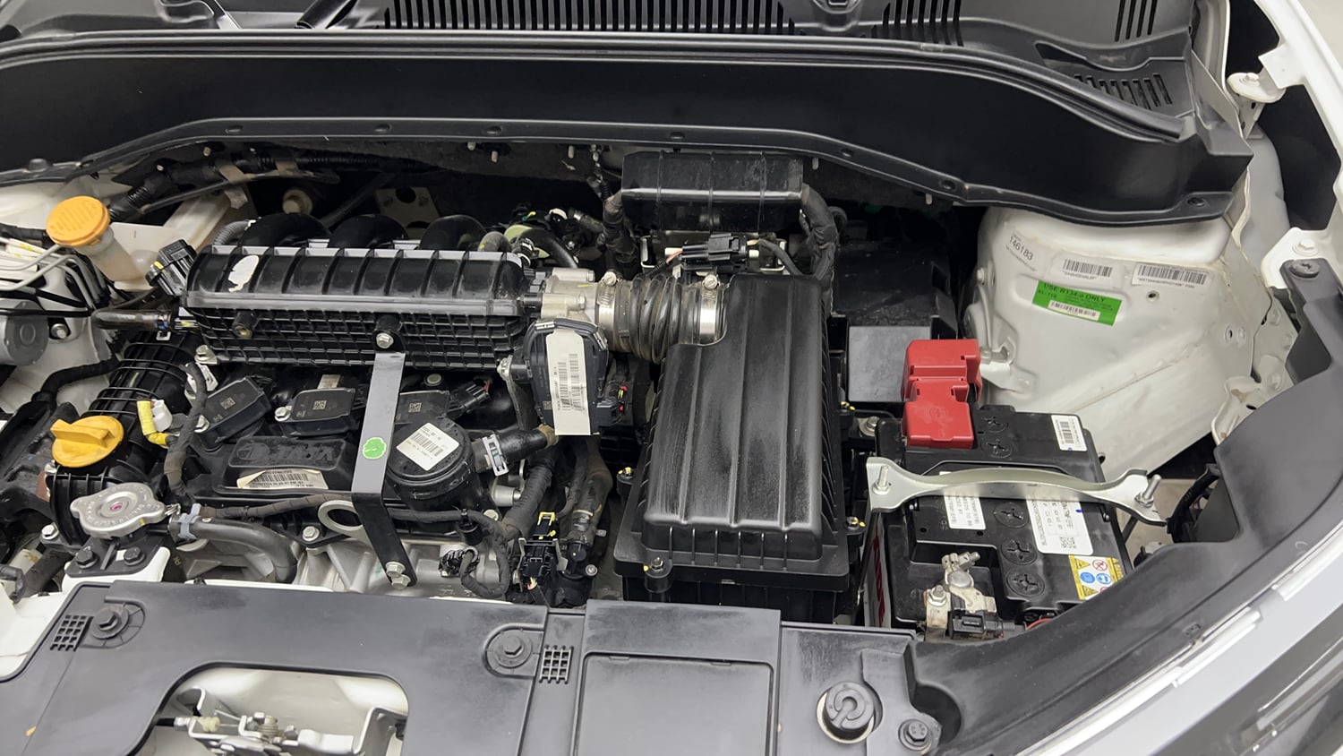 Used 2024 Tata Punch Adventure Rhythm AMT Petrol Automatic engine ENGINE LEFT SIDE VIEW