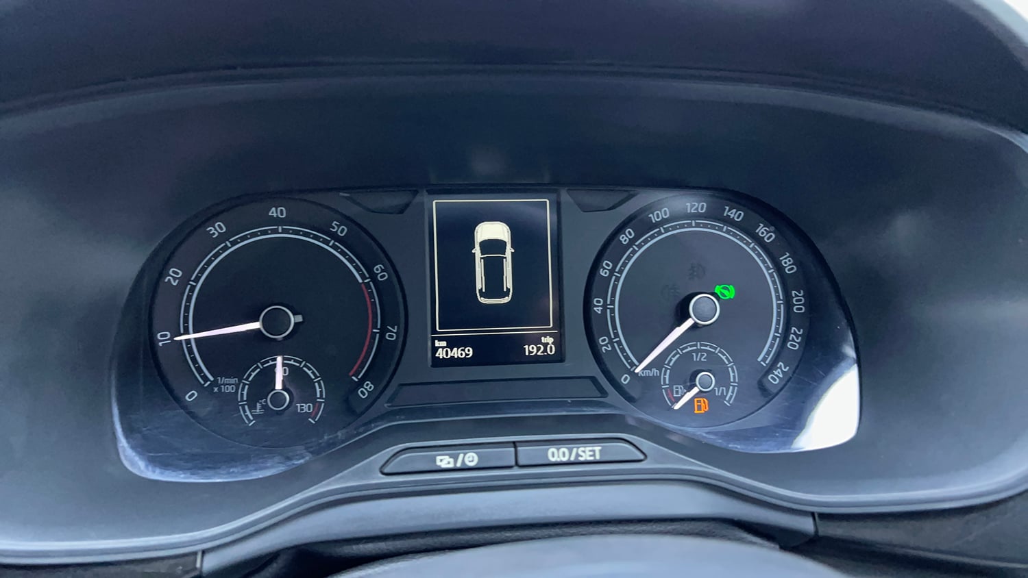 Used 2021 Skoda Kushaq Style 1.0L TSI AT Petrol Automatic interior CLUSTERMETER VIEW