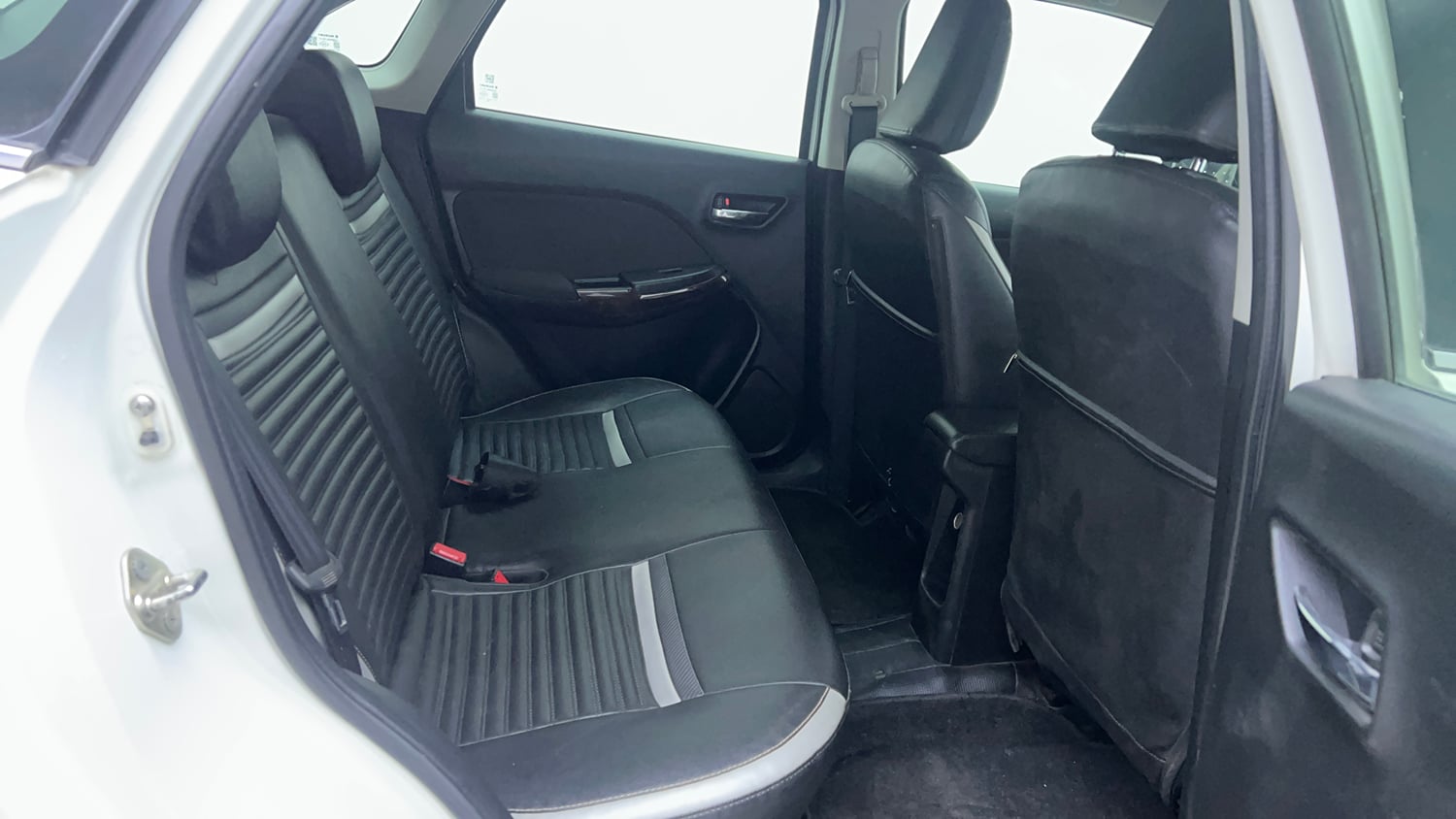 Used 2018 Maruti Suzuki Baleno Zeta 1.2 Petrol Manual interior RIGHT SIDE REAR DOOR CABIN VIEW