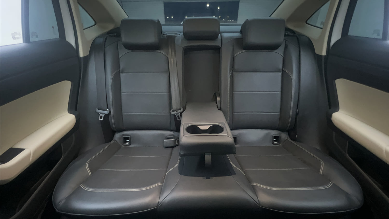Used 2022 Volkswagen Virtus GT Plus 1.5 TSI EVO DSG Petrol Automatic interior REAR SEAT CONDITION VIEW