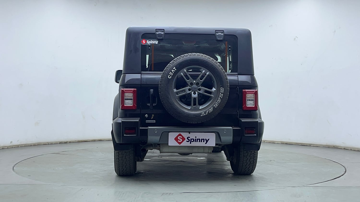 Used 2022 mahindra Thar LX Hard Top Petrol AT 4WD Petrol Automatic exterior BACK VIEW