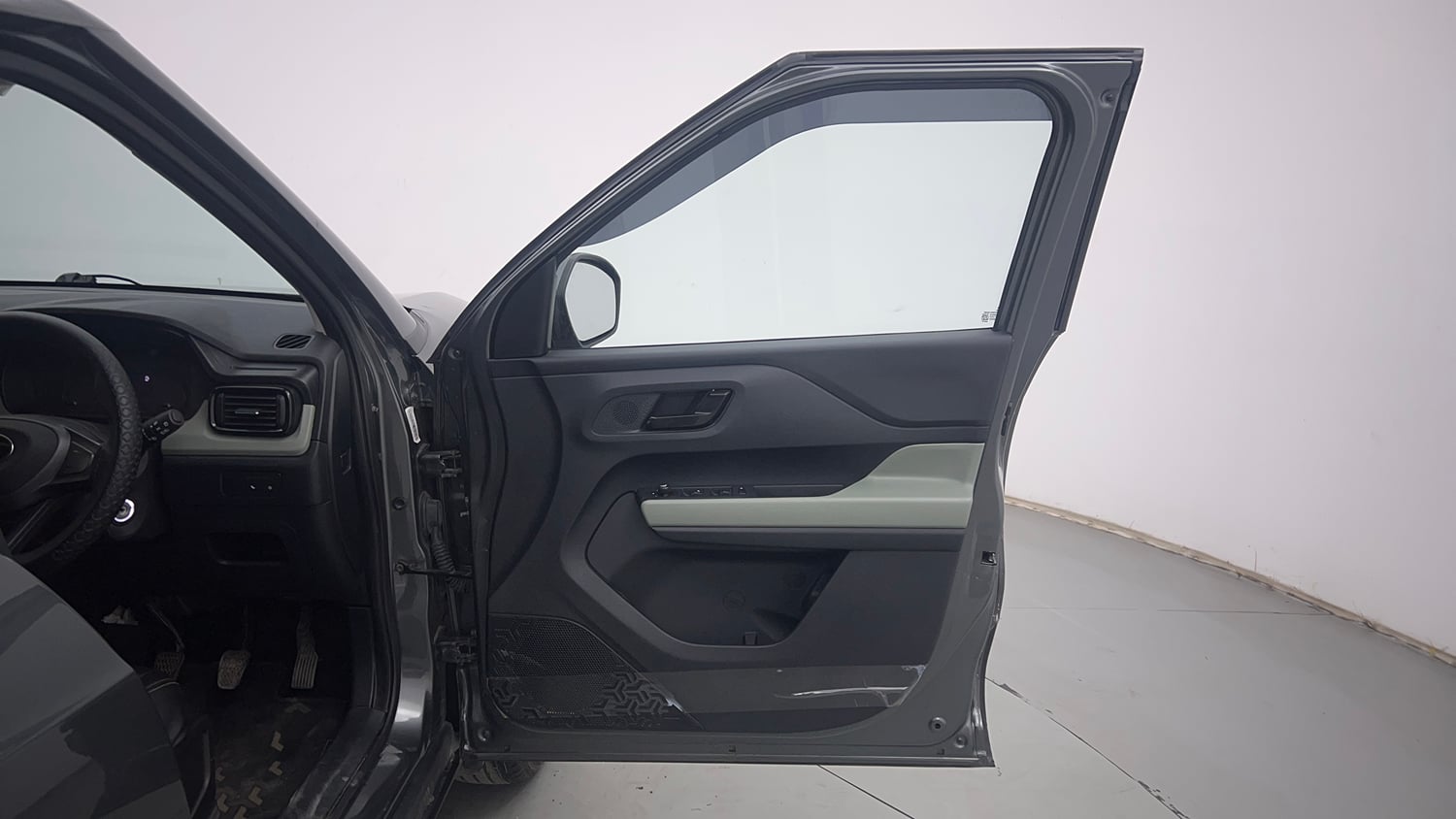 Used 2024 Tata Punch Adventure Rhythm Petrol Manual interior RIGHT FRONT DOOR OPEN VIEW