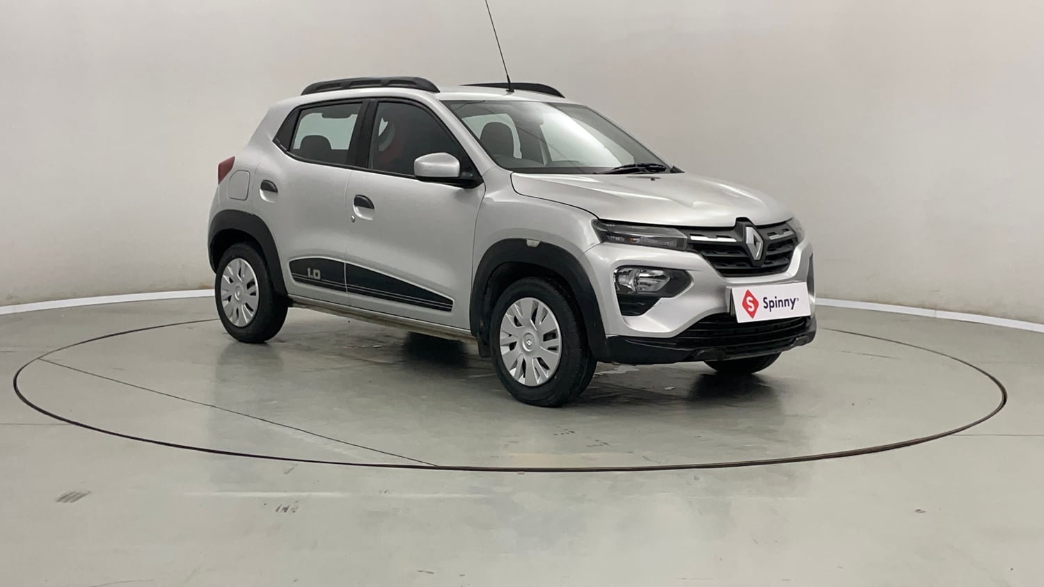 Used 2022 Renault Kwid RXT 1.0 AMT (O) Petrol Automatic exterior RIGHT FRONT CORNER VIEW