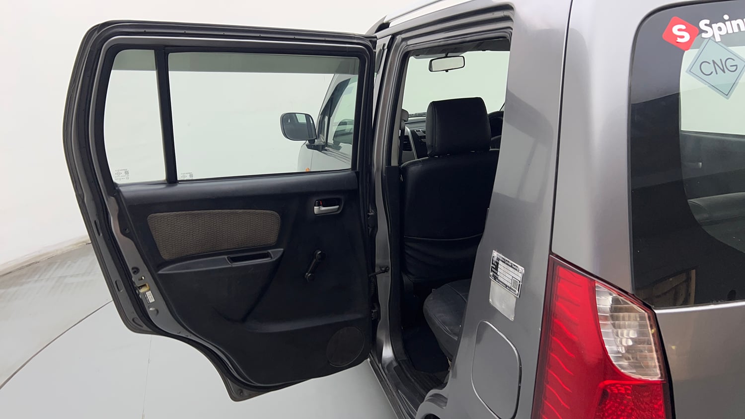 Used 2013 Maruti Suzuki Wagon R LXI CNG Cng Manual interior LEFT REAR DOOR OPEN VIEW
