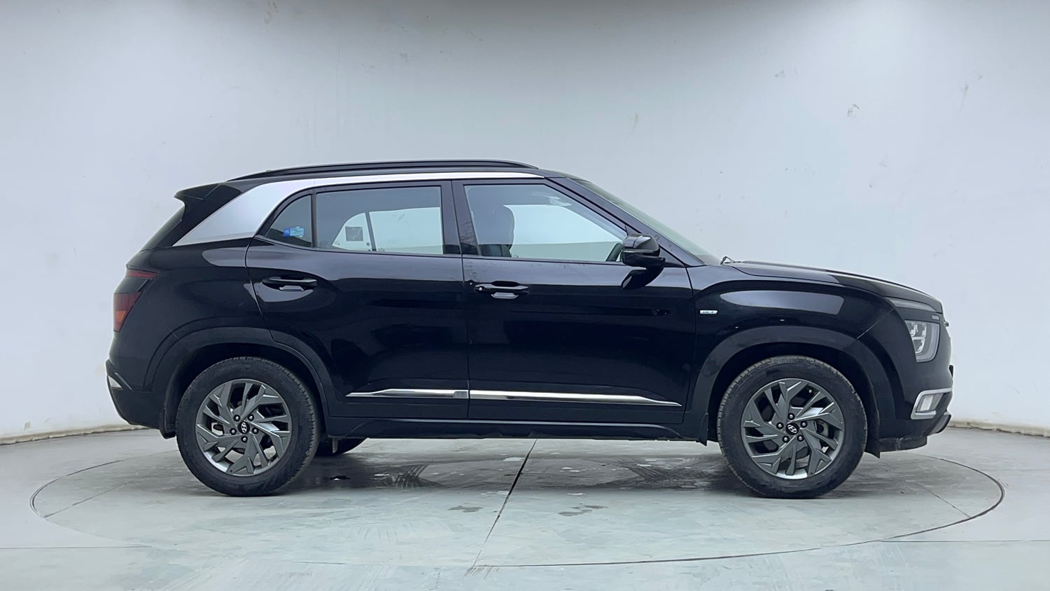 Used 2021 Hyundai Creta SX (O) 1.4 Turbo 7 DCT Petrol Automatic exterior RIGHT SIDE VIEW
