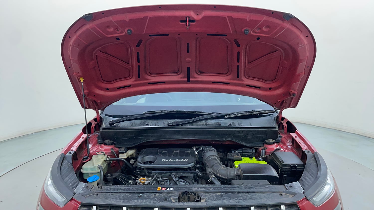 Used 2019 Hyundai Venue SX Plus 1.0 Turbo DCT Petrol Automatic engine ENGINE & BONNET OPEN FRONT VIEW