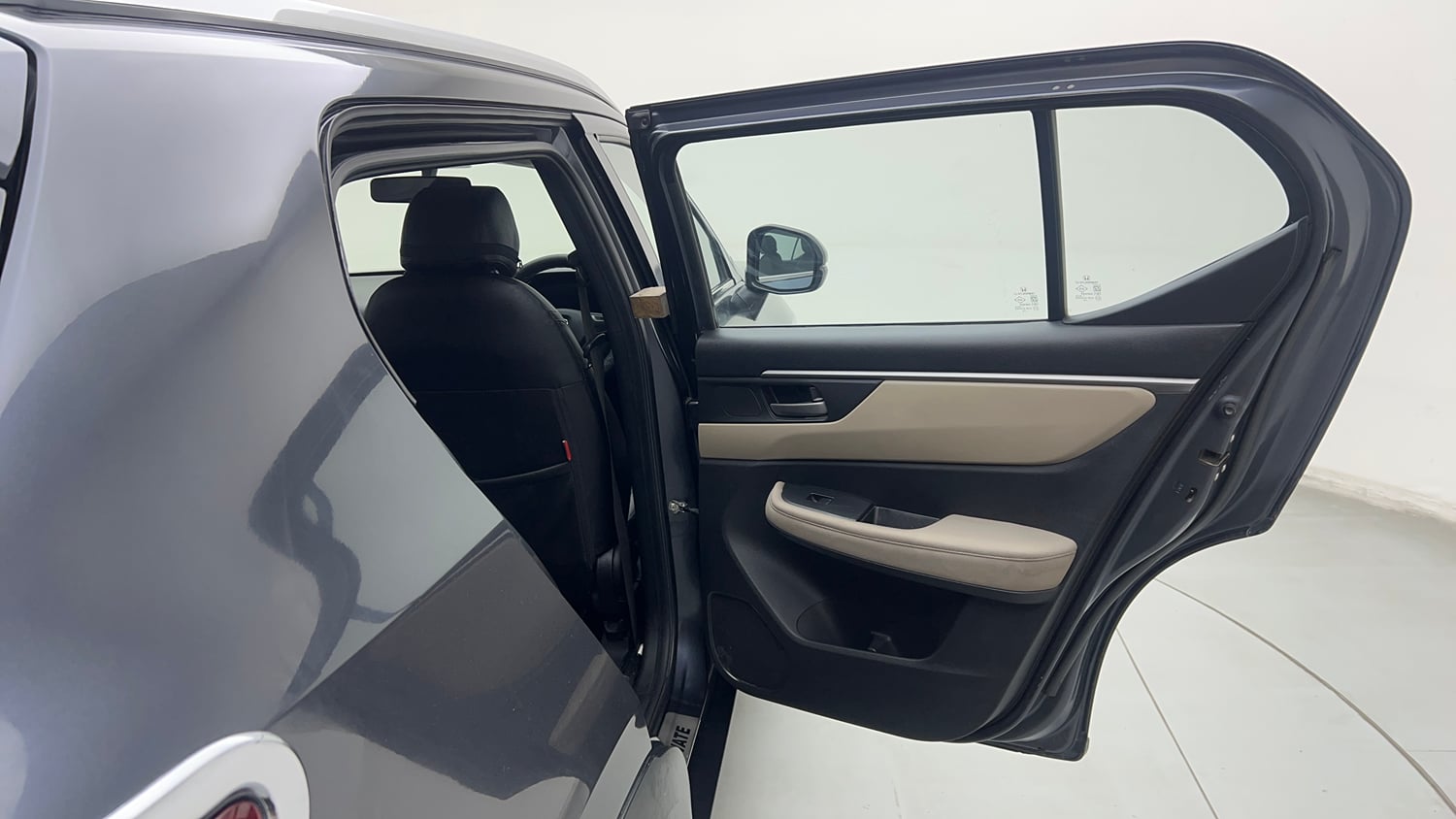 Used 2024 Honda Elevate VX CVT Petrol Automatic interior RIGHT REAR DOOR OPEN VIEW