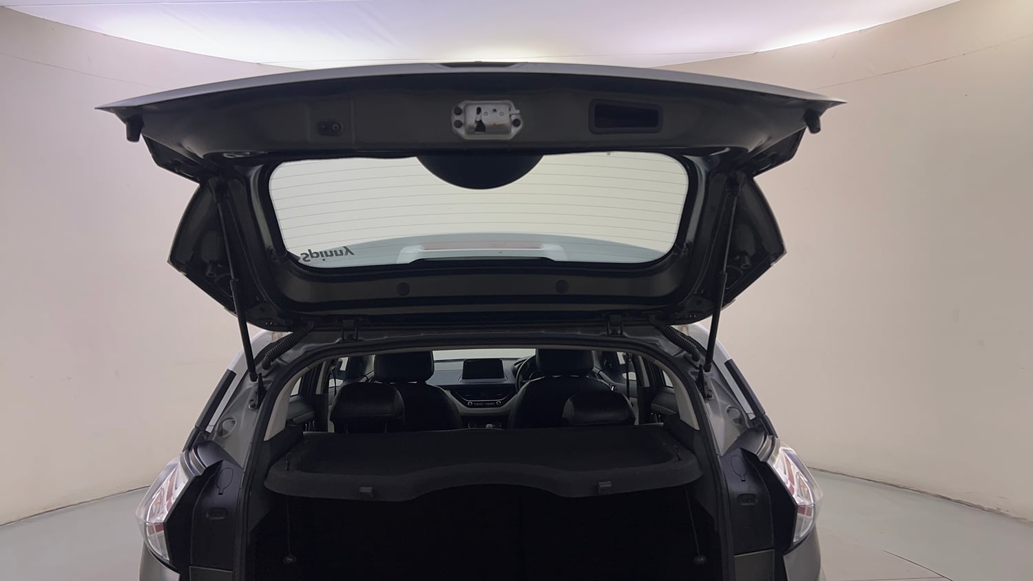Used 2020 Tata Nexon XZA Plus (O) Dual Tone Petrol Automatic interior DICKY DOOR OPEN VIEW