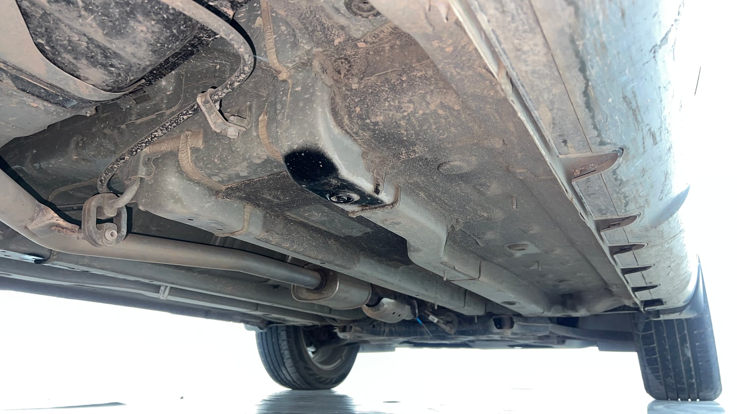 Used 2022 Hyundai Creta SX 1.5 Petrol Executive Petrol Manual extra REAR RIGHT UNDERBODY VIEW