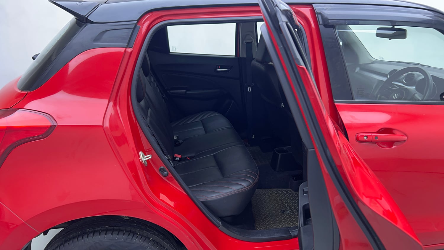 Used 2023 Maruti Suzuki Swift ZXi Plus AMT Dual Tone Petrol Automatic interior RIGHT SIDE REAR DOOR CABIN VIEW