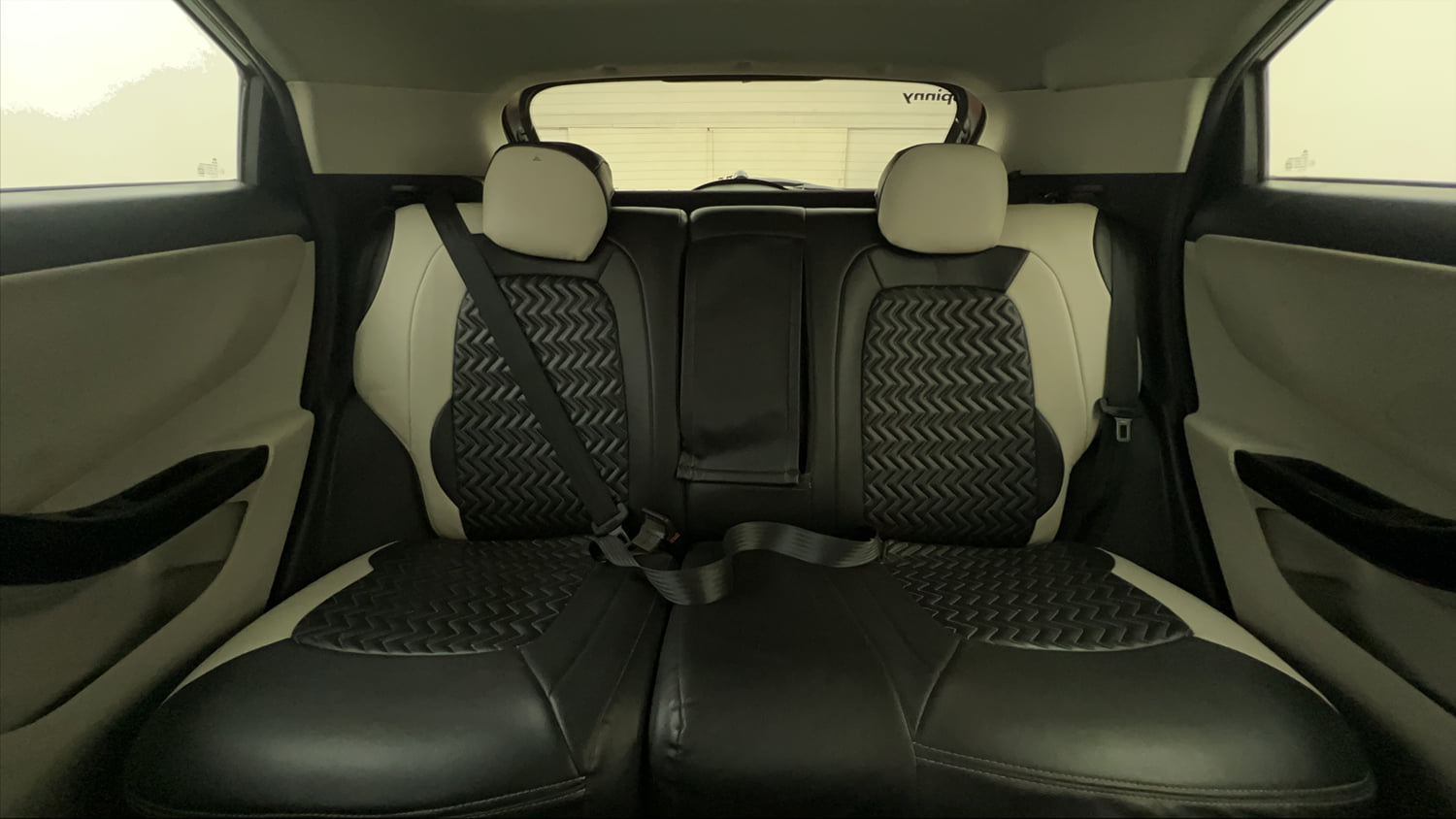 Used 2022 Tata Nexon XZA Plus Diesel Diesel Automatic interior REAR SEAT CONDITION VIEW