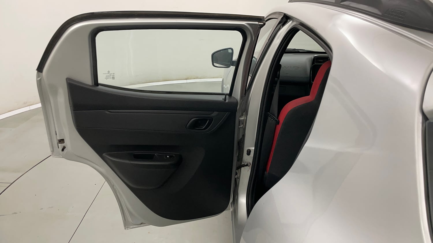 Used 2022 Renault Kwid RXT 1.0 AMT (O) Petrol Automatic interior LEFT REAR DOOR OPEN VIEW