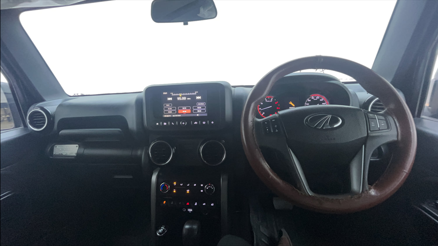 Used 2022 mahindra Thar LX Hard Top Diesel AT 4WD Diesel Automatic interior DASHBOARD VIEW