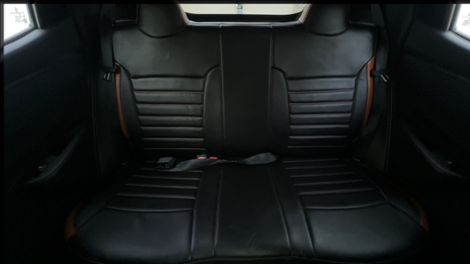 Used 2023 Renault Kwid CLIMBER AMT Urban Night Limited Edition Petrol Automatic interior REAR SEAT CONDITION VIEW