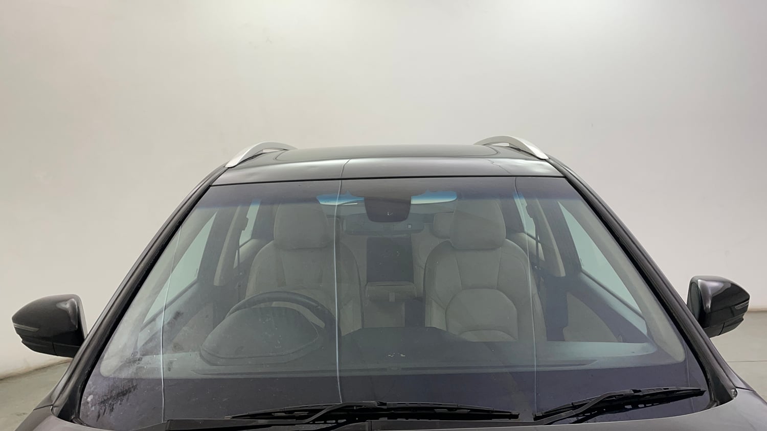 Used 2021 MG Motors Hector Sharp 1.5 Petrol CVT Petrol Automatic exterior FRONT WINDSHIELD VIEW