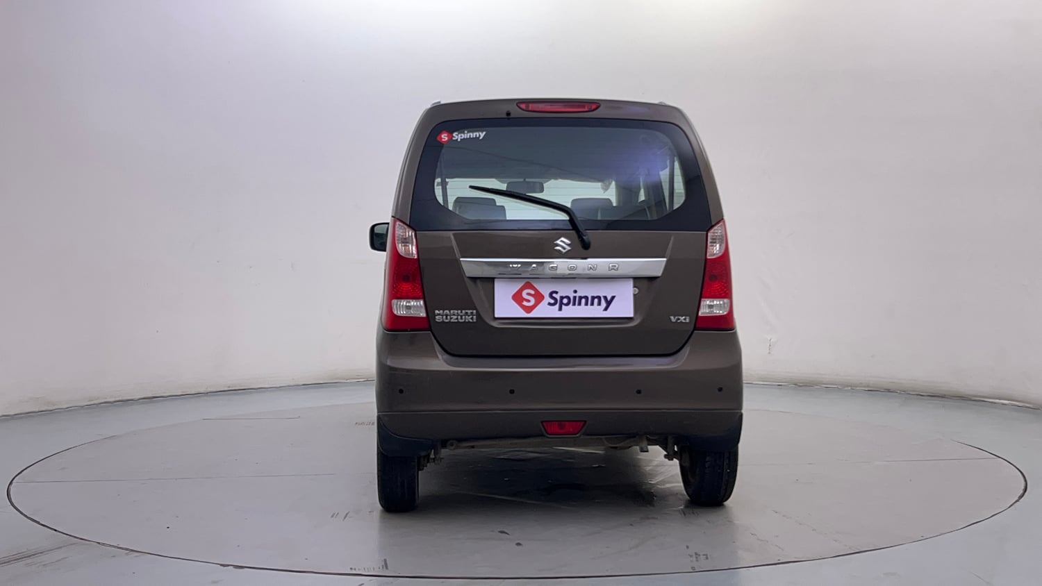 Used 2015 Maruti Suzuki Wagon R VXI Petrol Manual exterior BACK VIEW