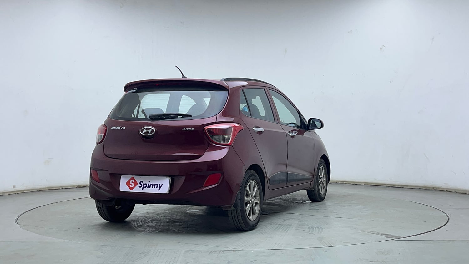 Used 2014 Hyundai Grand i10 Asta 1.2 Kappa VTVT Petrol Manual exterior RIGHT REAR CORNER VIEW
