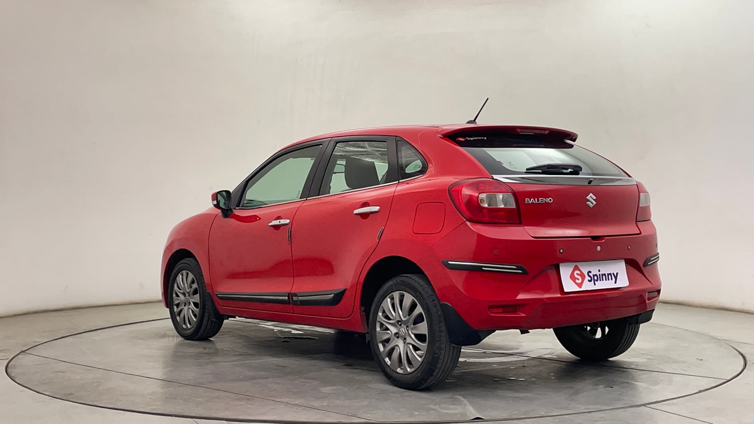 Used 2017 Maruti Suzuki Baleno Zeta 1.2 AT Petrol Automatic exterior LEFT REAR CORNER VIEW