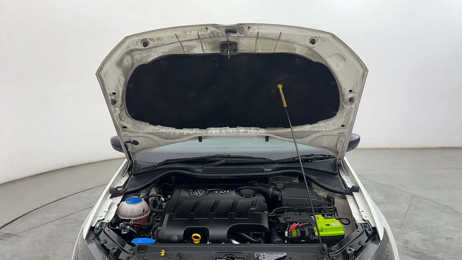 Used 2018 Volkswagen Polo Highline Plus 1.5 (D) 16 Alloy Diesel Manual engine ENGINE & BONNET OPEN FRONT VIEW