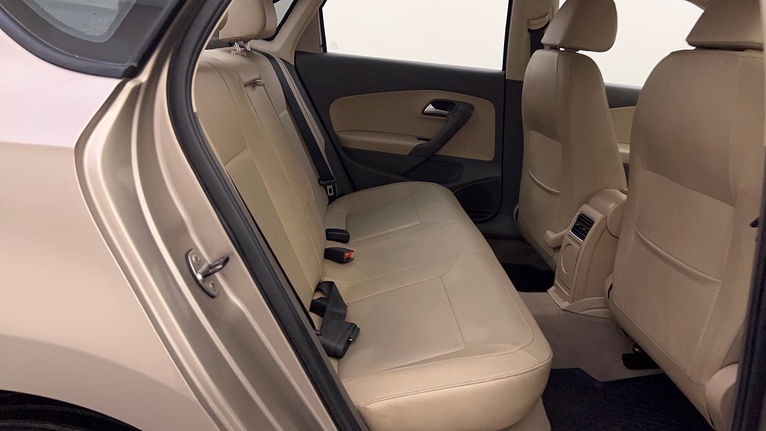 Used 2016 Volkswagen Vento Highline 1.2 (P) AT Petrol Automatic interior RIGHT SIDE REAR DOOR CABIN VIEW