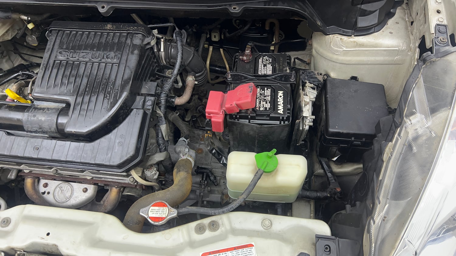 Used 2015 Maruti Suzuki Ertiga Vxi Petrol Manual engine ENGINE LEFT SIDE VIEW