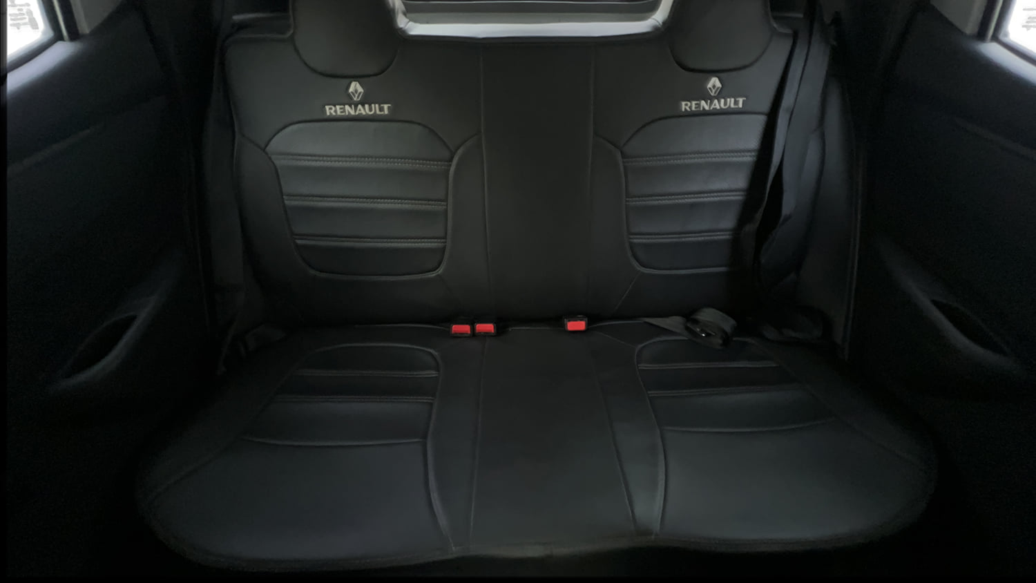 Used 2017 Renault Kwid 1.0 RXT AMT Petrol Automatic interior REAR SEAT CONDITION VIEW