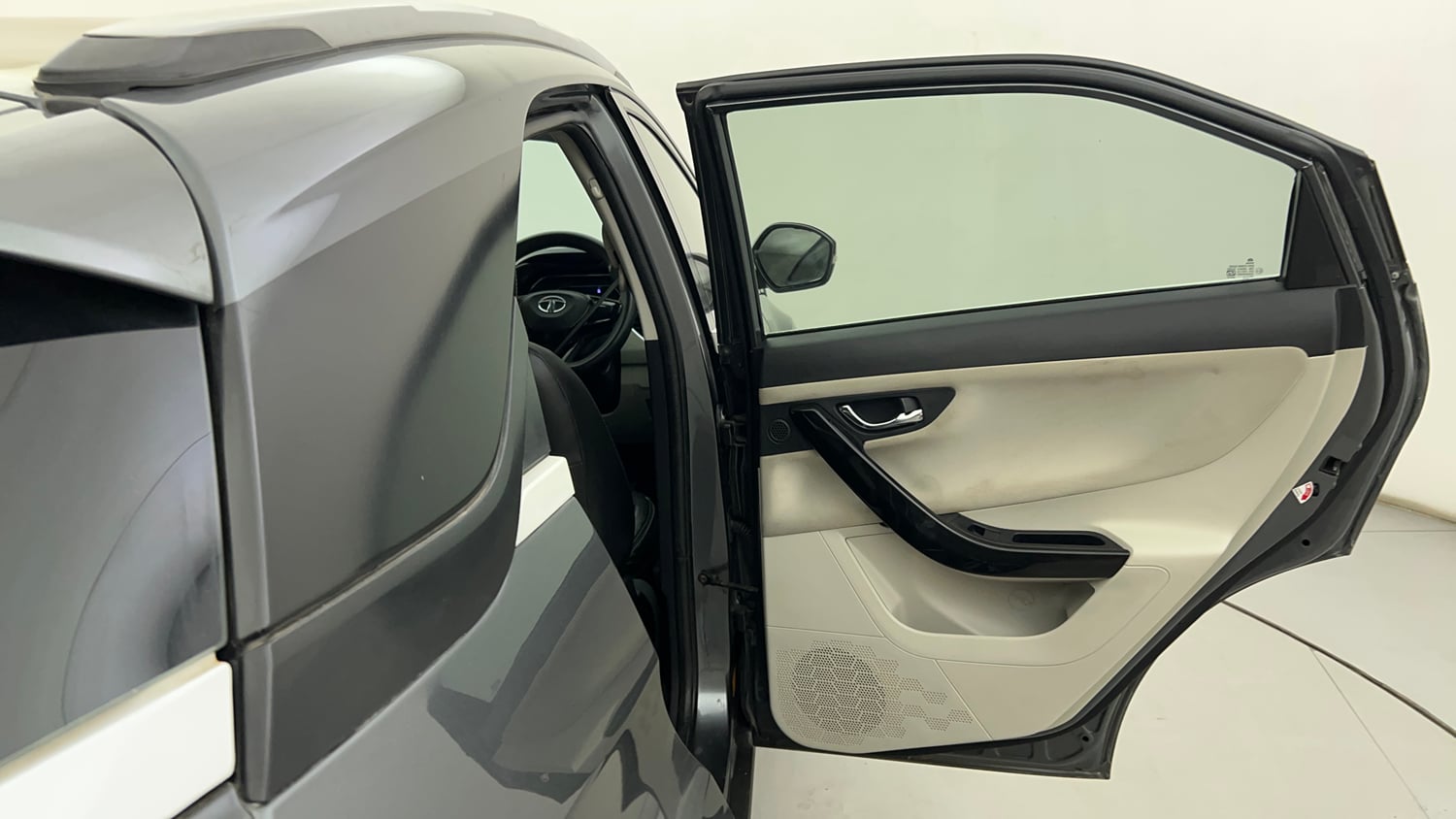 Used 2022 Tata Nexon XZA Plus Diesel Diesel Automatic interior RIGHT REAR DOOR OPEN VIEW
