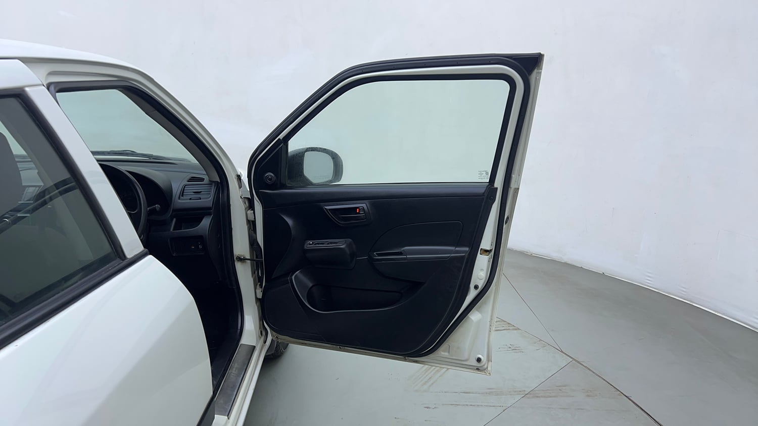 Used 2013 Maruti Suzuki Swift LXi Petrol Manual interior RIGHT FRONT DOOR OPEN VIEW