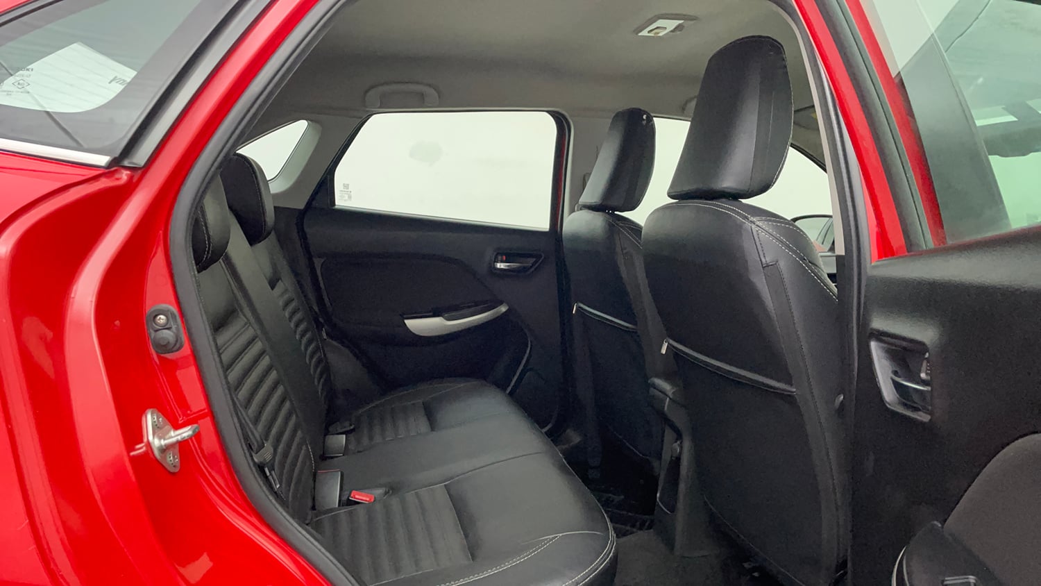 Used 2017 Maruti Suzuki Baleno Zeta 1.2 AT Petrol Automatic interior RIGHT SIDE REAR DOOR CABIN VIEW