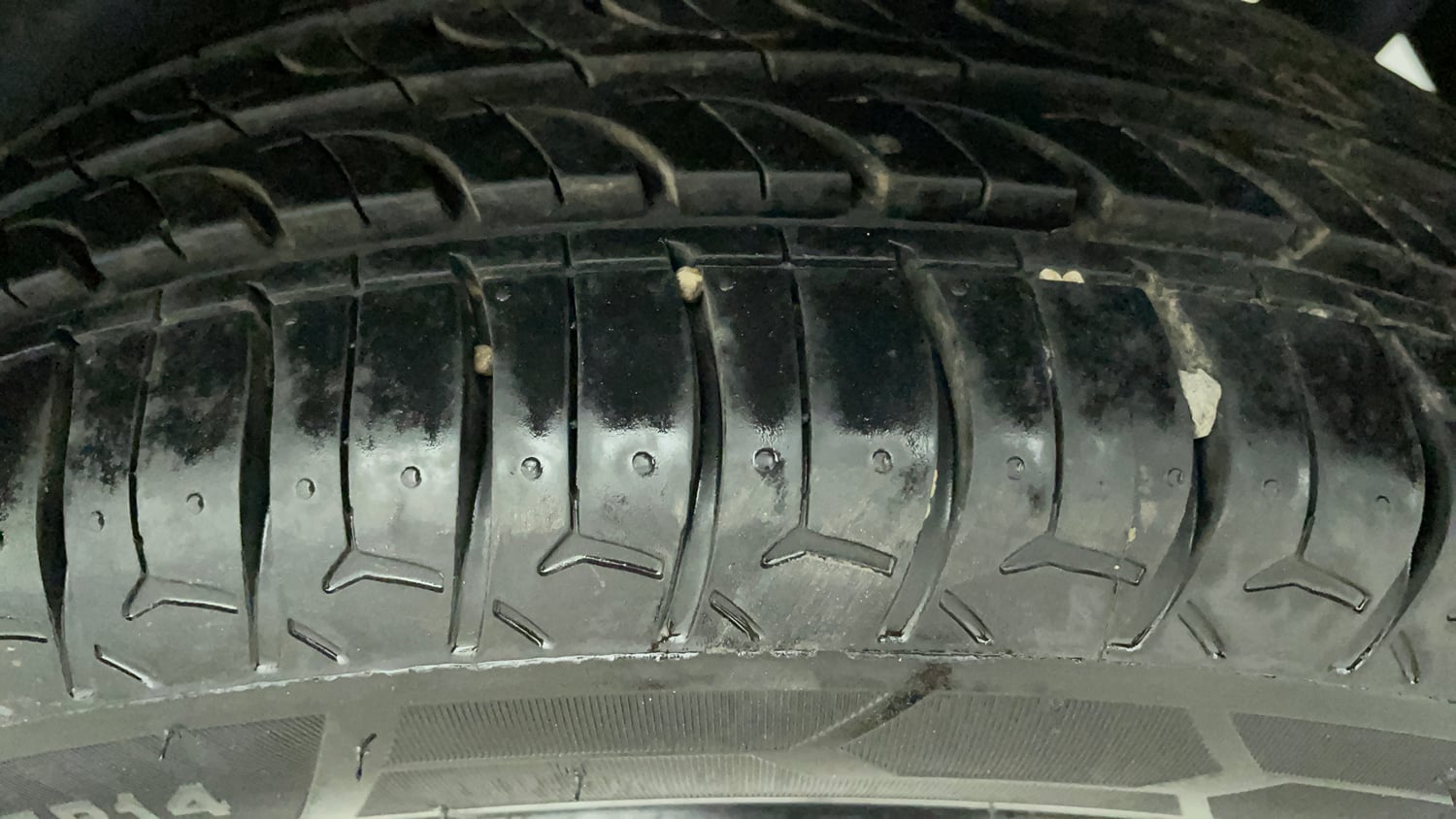Used 2019 Maruti Suzuki Wagon R VXI Petrol Manual tyres LEFT REAR TYRE TREAD VIEW