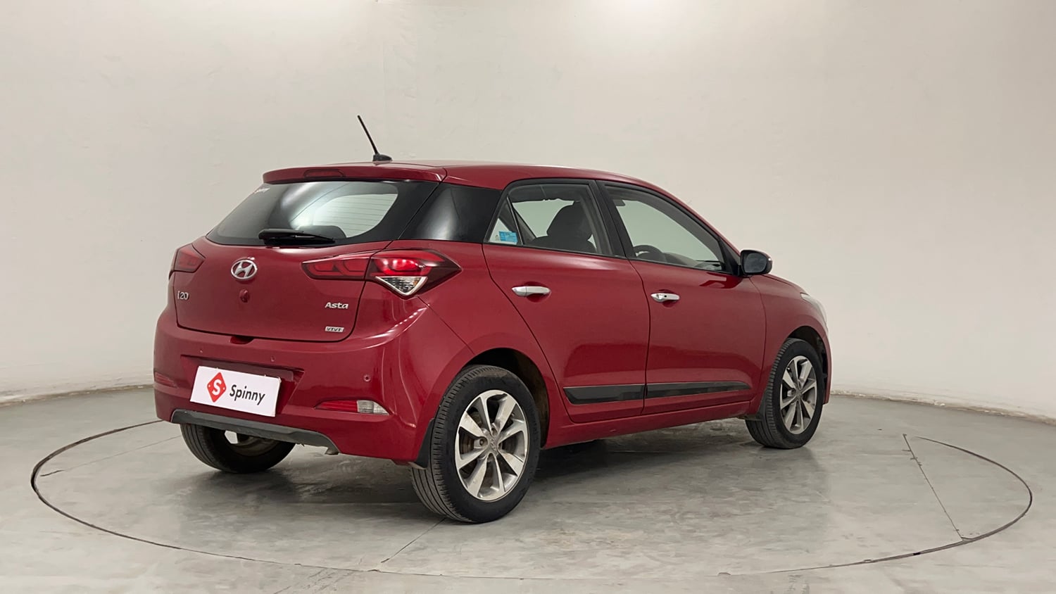 Used 2015 Hyundai Elite i20 Asta 1.2 Petrol Manual exterior RIGHT REAR CORNER VIEW