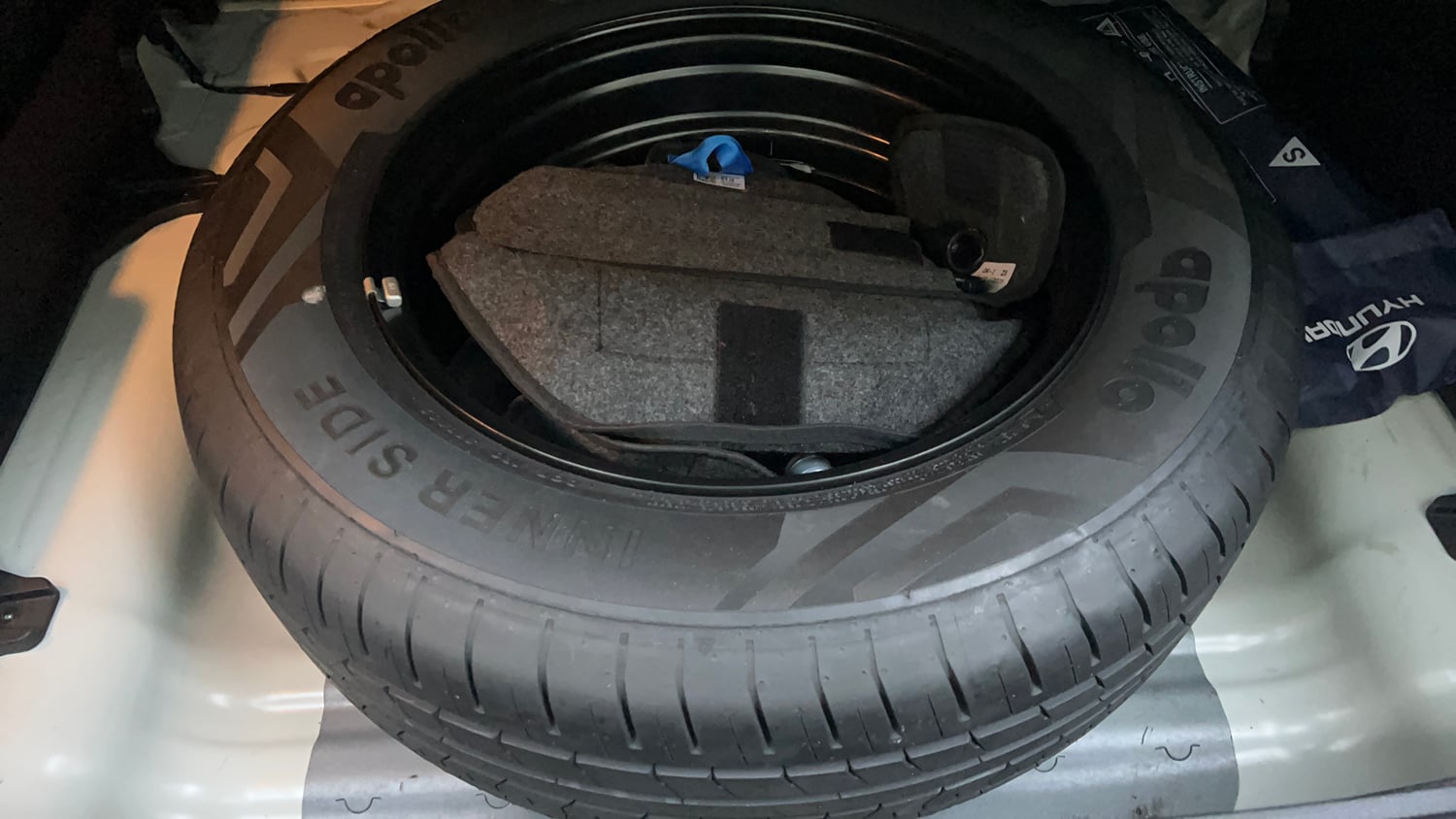 Used 2023 Hyundai Creta S 1.5 Petrol Petrol Manual tyres SPARE TYRE VIEW