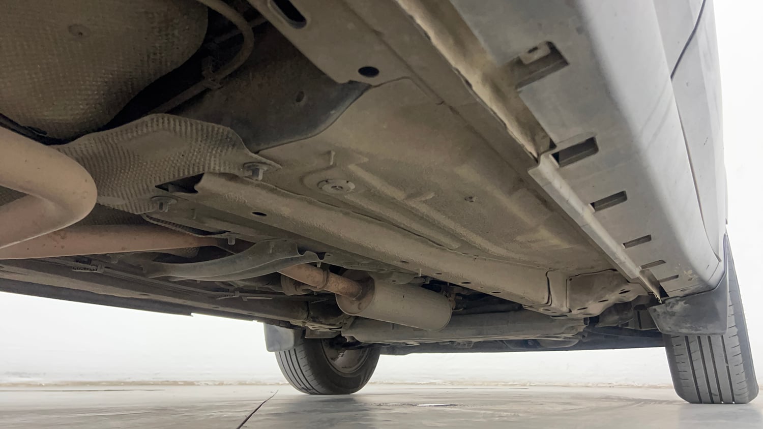 Used 2021 Ford EcoSport Titanium Plus 1.5L Ti-VCT AT Petrol Automatic extra REAR RIGHT UNDERBODY VIEW