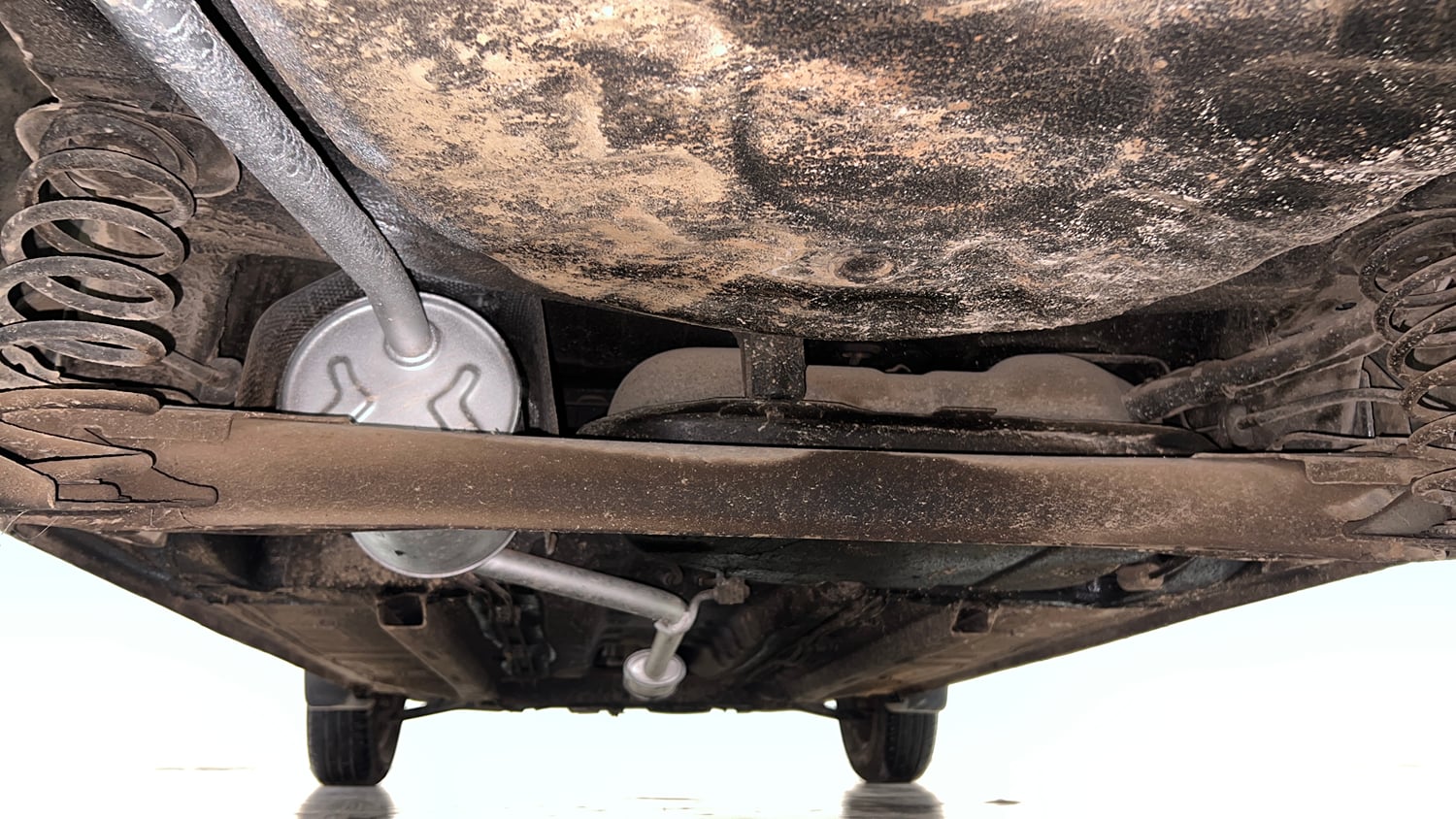 Used 2023 Renault Kwid CLIMBER AMT Urban Night Limited Edition Petrol Automatic extra REAR UNDERBODY VIEW (TAKEN FROM REAR)