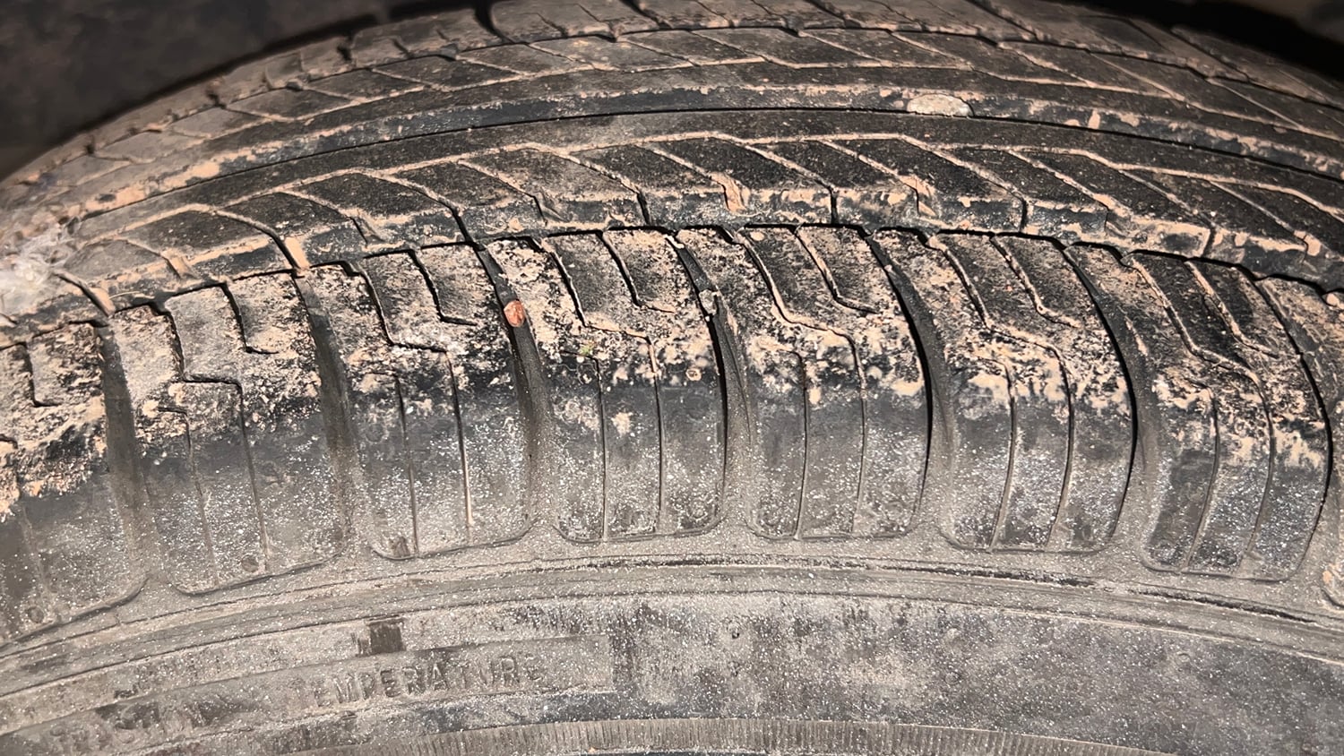Used 2019 Maruti Suzuki Dzire VDi Diesel Manual tyres LEFT REAR TYRE TREAD VIEW