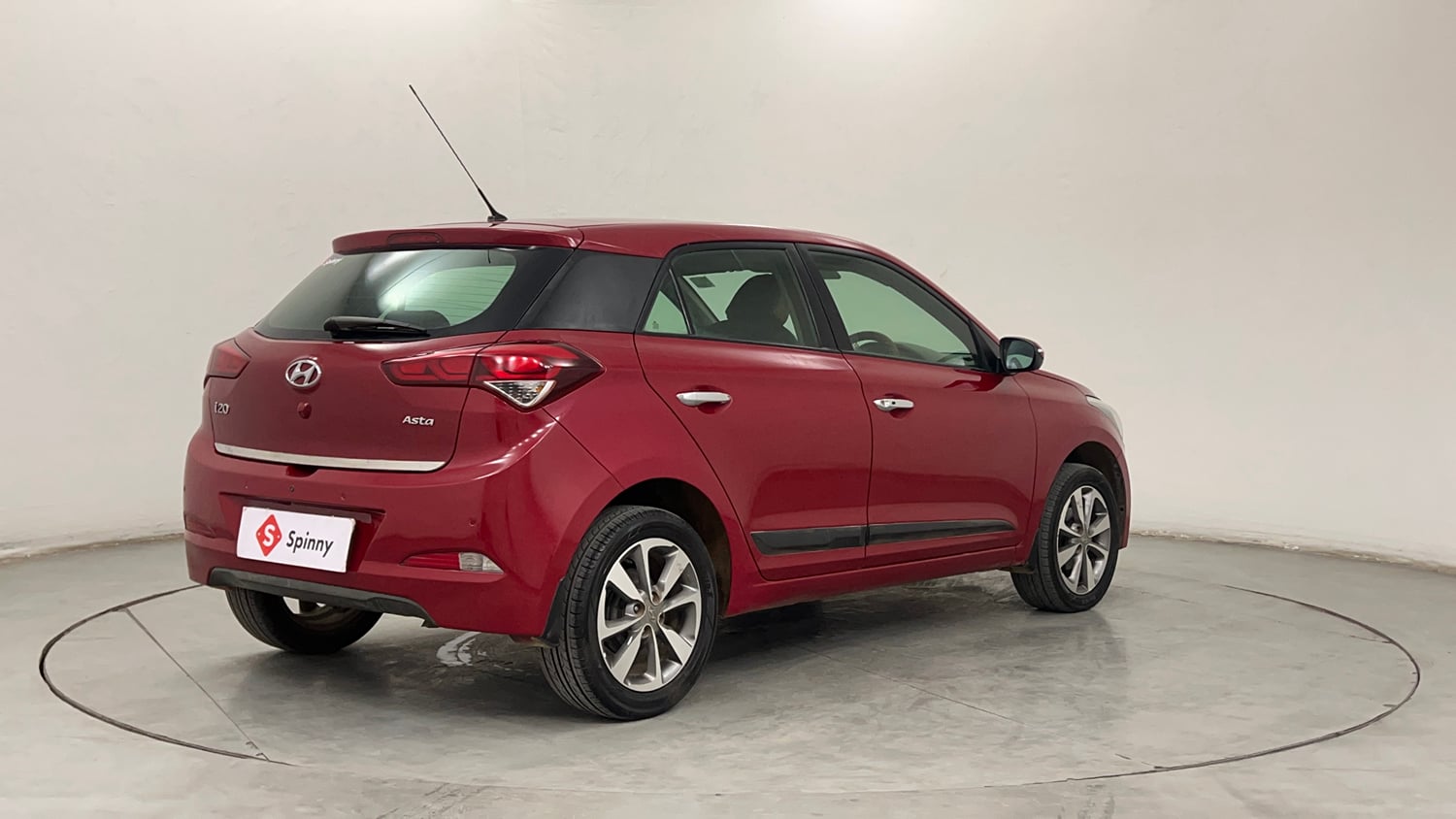 Used 2015 Hyundai Elite i20 Asta 1.2 Petrol Manual exterior RIGHT REAR CORNER VIEW