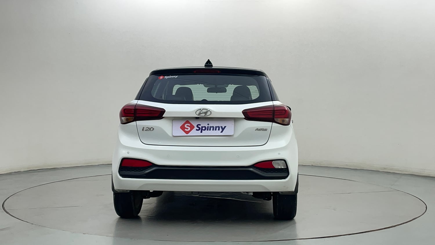 Used 2019 Hyundai Elite i20 Asta 1.2 Dual Tone Petrol Manual exterior BACK VIEW